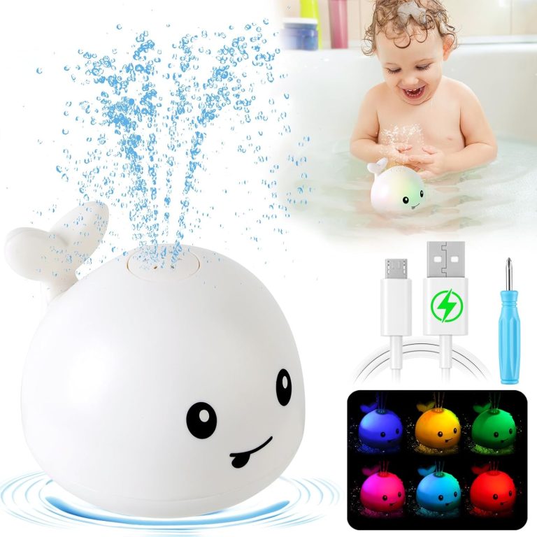 Turn Bath Time into Playtime with the Updated Sprinkler Bathtub Toy for Toddlers