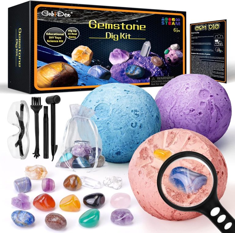 Unearth Hidden Treasures with the Gemstones Excavation Kit